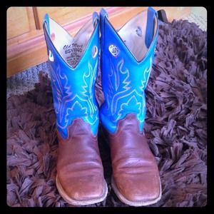 SOLD! Old West cowboy boots- ladies 8.5 or boys 7