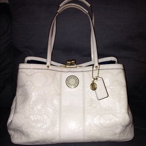 Leather Authentic Coach Purse