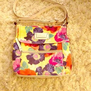 Kim Rogers Erica Flap crossbody purse $7