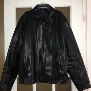 Tommy hilfiger leather jacket
