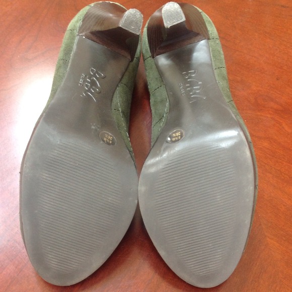 ✨BCBG Suede Peep-toe Pumps - Picture 4 of 4