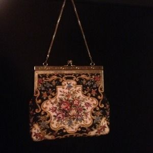 Reserved until Halloween - Tapestry purse