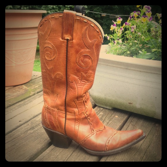 Lady's Stetson cowboy boots 7 1/2