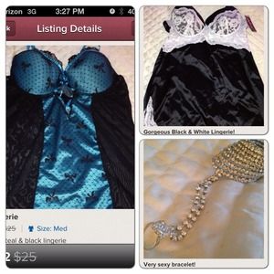 Lingerie and Sexy ring bracelet Bundled!