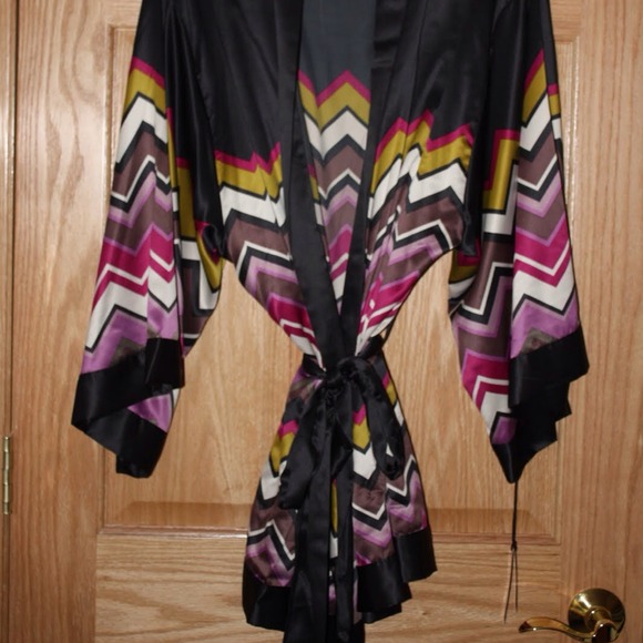 Missoni silk robe !