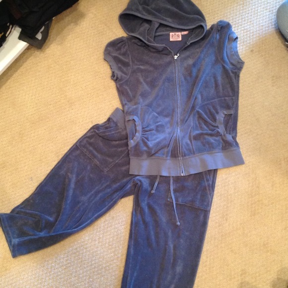 BUNDLE for BaileyJuicy track suit capris terry