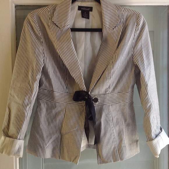 Will smith striped blazer women - Picture 2 of 4