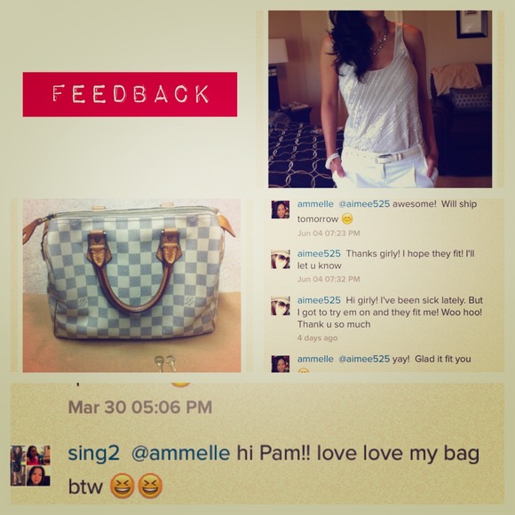 Feedback From Fellow Poshers