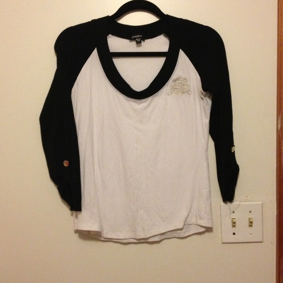 BEBE baseball tee