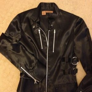 Arden B bondage crop jacket