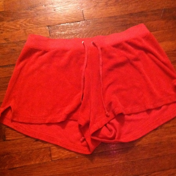 Juicy Couture hot pink shorts