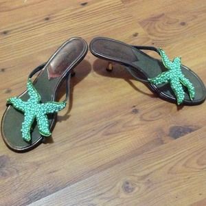 Beverly Feldman starfish sandal