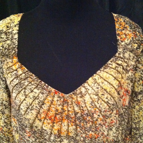 Calvin Klein Beaded Blouse - Picture 2 of 4