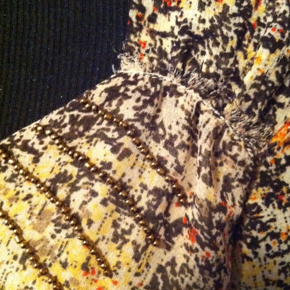 Calvin Klein Beaded Blouse - Picture 3 of 4