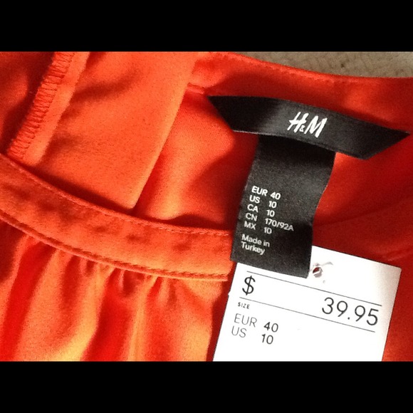 ๐๐Host Pick๐๐H&M Peplum Dress size 10 - Picture 4 of 4