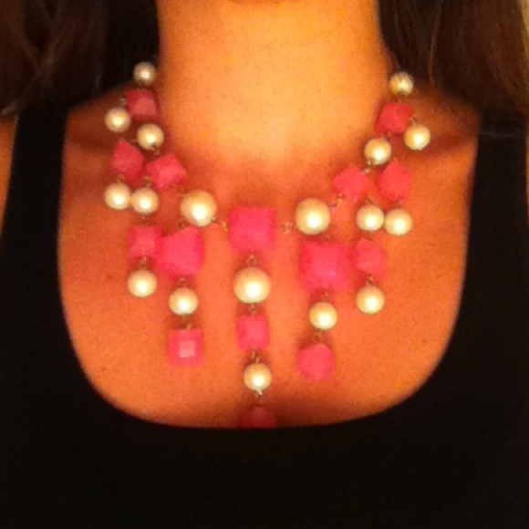 Kate spade pink / pearl necklace - Picture 2 of 2
