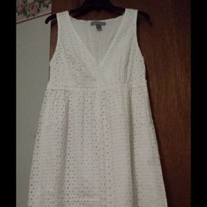 White summer dress