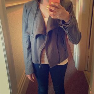 Ark & Co Faux Suede Jacket