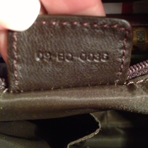 Authentic Christian Dior tote. Canvas/leather. - Picture 4 of 4