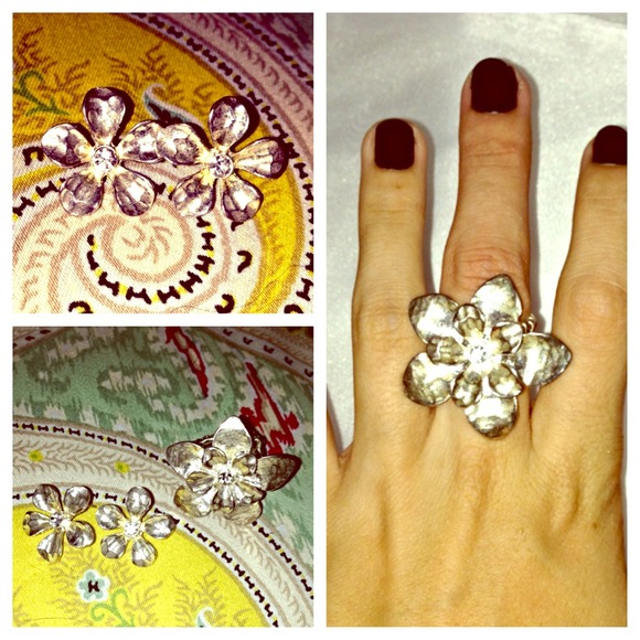 An earring and ring combo!