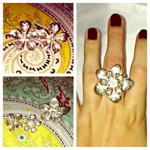 An earring and ring combo!