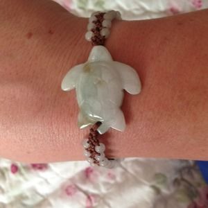 Jade turtle bracelet- decided to keep - not 4 sale