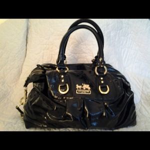 🚫HOLD FOR LINRAD🚫 Black Coach Bag