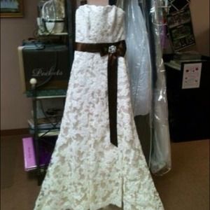 Maggie Sottero dress + accessories with tags