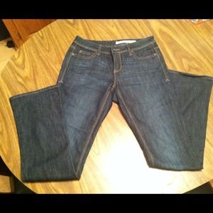 DKNY bootcut jeans.