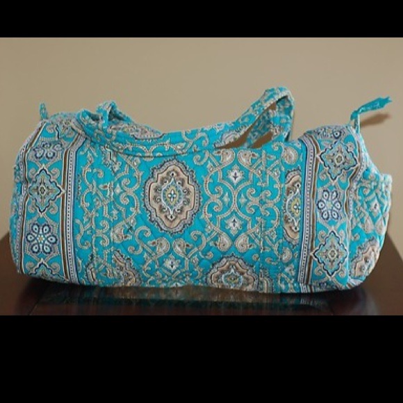 *LOWEST* Vera Bradley totally turq small duffle