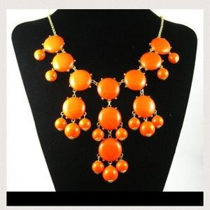 Coral bubble necklace