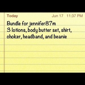 Bundle for jennifer87m