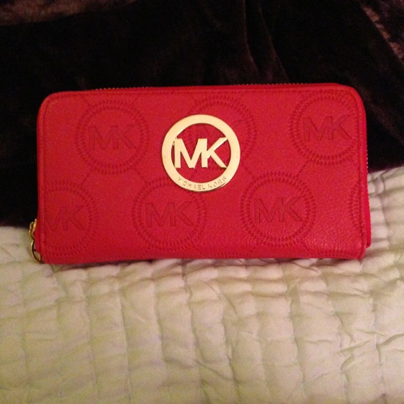 Michael Kors Red Wallet