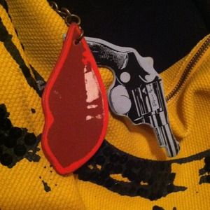 ANDY WARHOL BANANA SLOUCH BAG