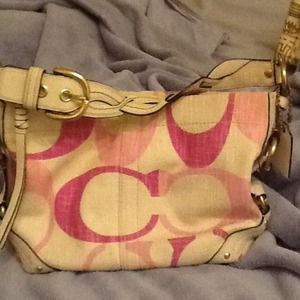 Authentic coach purse