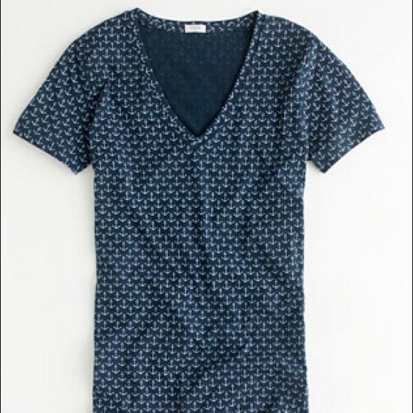 ❌SOLD❌J. Crew Anchor Tee