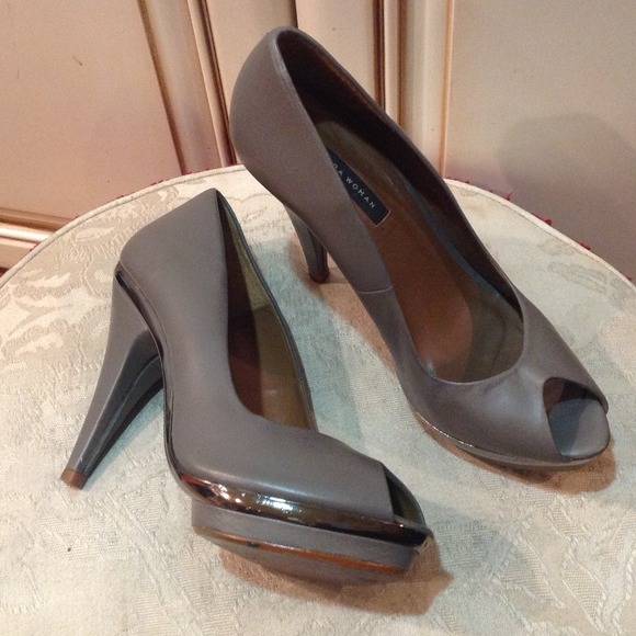 Zara Shoes - Zara Woman platform gray shoes Sz 40