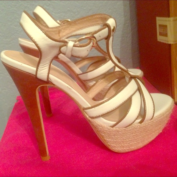 Used only once Aldo platform heels