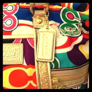 💯Authentic coach bag. Great colors!
