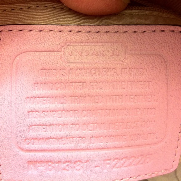 Authentic Coach bag. - Picture 3 of 3