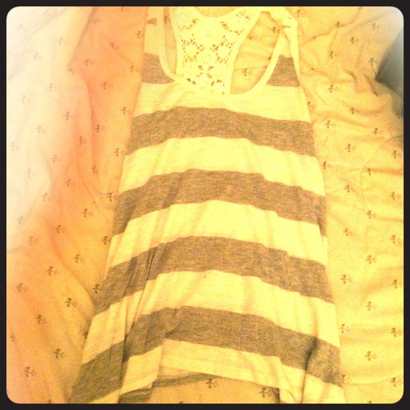 At The Park Little Cute Stripped Topish dress
