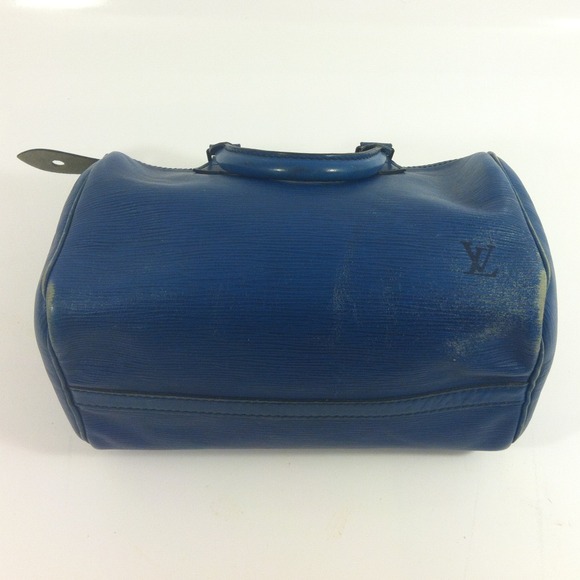 ⛔sold!!!⛔861SD louis vuitton epi speedy 25 blue - Picture 3 of 4