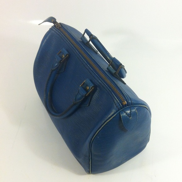 ⛔sold!!!⛔861SD louis vuitton epi speedy 25 blue - Picture 4 of 4