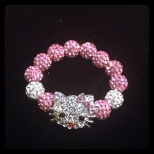 💸Sale💸Baby Hello Kitty w/shamballa crystals $15