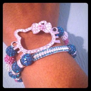 💸Sale💸Sale💸Shamballa crystal bracelets 2 for 25