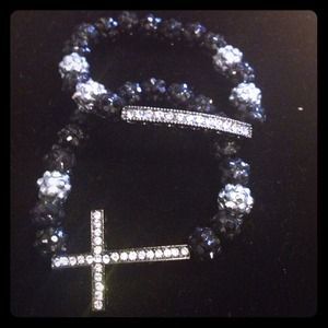 💸Sale💸Sale💸Shamballa crystal bracelets 2 for 25