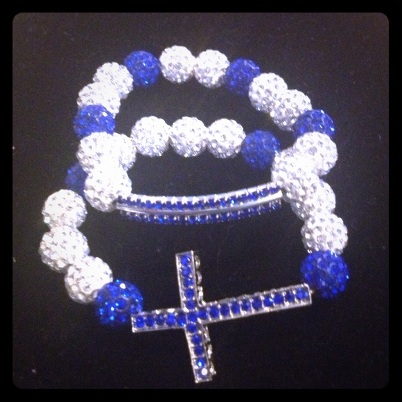 💸Sale💸Sale💸Shamballa crystal bracelets 2 for 25