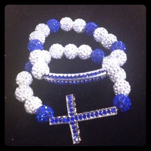 💸Sale💸Sale💸Shamballa crystal bracelets 2 for 25