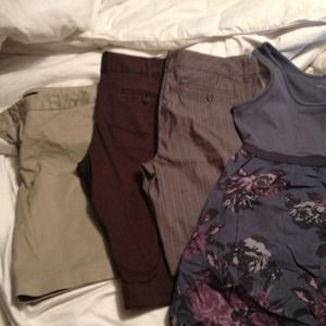 *REDUCED* Size 12's (3 capris/dress bundle)