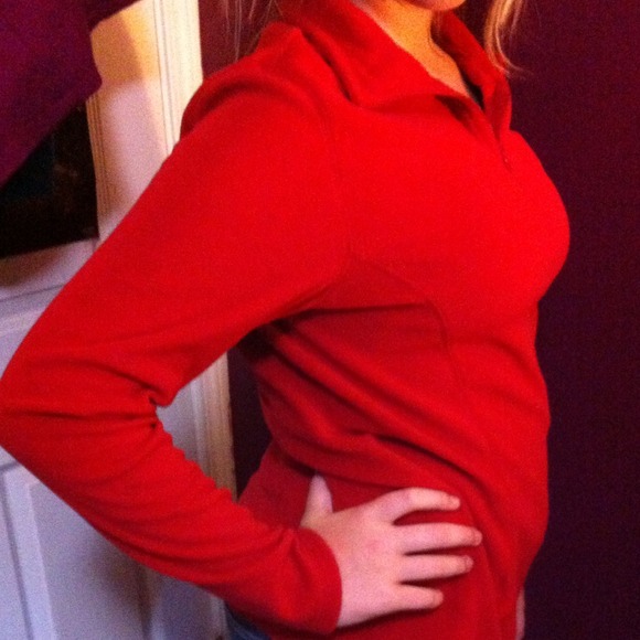 Red jacket. - Picture 2 of 3